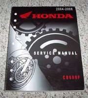 2006 Honda CB600F Motorcycle Service Manual