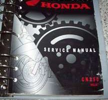 2004 Honda Helix CN250  Motorcycle Service Manual