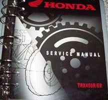 2007 Honda TRX450R & TRX450ER Service Manual