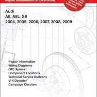 2007 Audi A8 & S8 Service Manual DVD