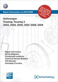 2004 Volkswagen Touareg Service Manual DVD