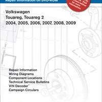 2008 Volkswagen Touareg Service Manual DVD