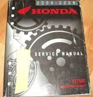 2008 Honda VT750C Shadow Aero Motorcycle Service Manual
