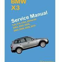 2007 BMW X3 Service Manual