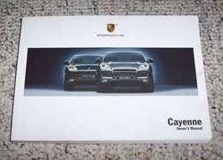 2004 Porsche Cayenne Owner's Manual