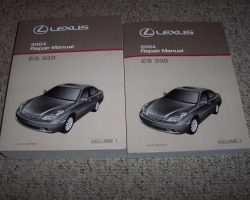 2004 Lexus ES330 Service Repair Manual