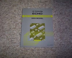 2004 Toyota Echo Electrical Wiring Diagram Manual