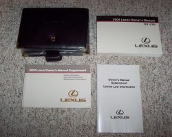 2004 Lexus GX470 Owner's Manual Set