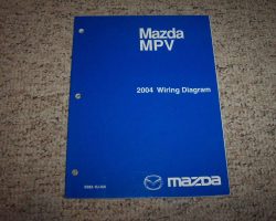 2004 Mazda MPV Wiring Diagram Manual