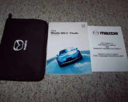 2004 Mazda MX-5 Miata Owner's Manual Set