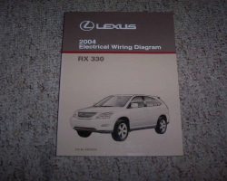 2004 Lexus RX330 Electrical Wiring Diagram Manual