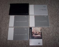 2004 Nissan Sentra Owner's Manual Set