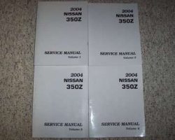 2004 Nissan 350Z Service Manual