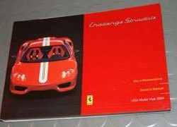 2004 Ferrari 360 Challenge Stradale Owner's Manual