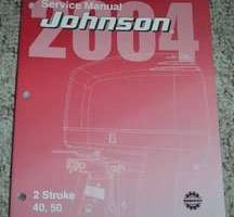 2004 Johnson 40 & 50 HP 2 Stroke Models Service Manual