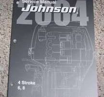 2004 Johnson 6 & 8 HP 4 Stroke Models Service Manual