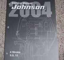 2004 Johnson 9.9 & 15 HP 4 Stroke Models Service Manual