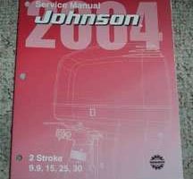 2002 Johnson 9.9, 15, 25 & 30 HP 2 Stroke Models Service Manual