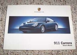 2004 Porsche 911 Carrera Owner's Manual