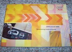 2004 Audi A8 Navigation System Owner's Manual