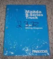 2004 Mazda B-Series Truck Wiring Diagram Manual