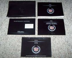 2004 Cadillac CTS Owner Operator User Guide Manual Set