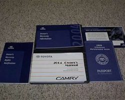 2004 Toyota Camry Owner's Manual Set
