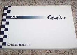 2004 Chevrolet Cavalier Owner's Manual