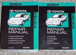 2004 Toyota Celica Service Repair Manual