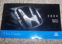 2004 Honda Civic Coupe Owner's Manual
