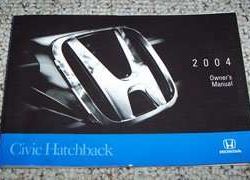 2004 Honda Civic Hatchback Owner's Manual