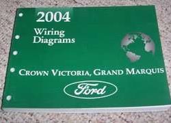 2004 Mercury Grand Marquis Electrical Wiring Diagrams Manual