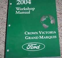 2004 Mercury Grand Marquis Service Manual