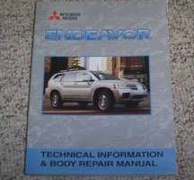 2004 Mitsubishi Endeavor Technical Information & Body Repair Manual