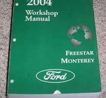 2004 Mercury Monterey Service Manual
