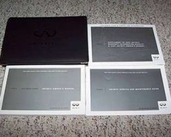 2004 Infiniti G35 Sports Coupe Owner's Manual Set