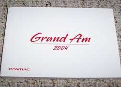 2004 Pontiac Grand Am Owner's Manual