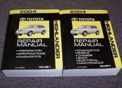 2004 Toyota Highlander Service Repair Manual