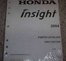 2004 Honda Insight Parts Catalog Manual