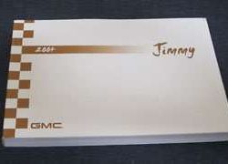 2004 GMC Jimmy Owner's Manual