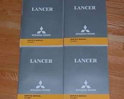2004 Mitsubishi Lancer Service Manual