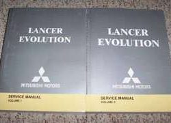 2004 Mitsubishi Lancer Evo Service Manual