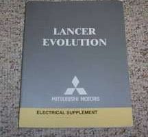 2004 Mitsubishi Lancer Evolution Electrical Supplement Manual