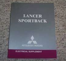 2004 Mitsubishi Lancer Sportback Electrical Supplement Manual