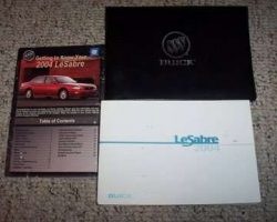 2004 Buick LeSabre Owner's Manual Set