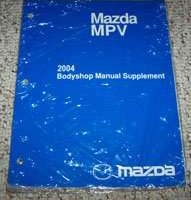 2004 Mazda MPV Bodyshop Manual Supplement