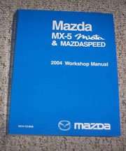 2004 Mazda MX-5 Miata & Mazdaspeed WorkShop Shop Service Repair Manual