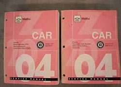 2004 Chevrolet Malibu Service Manual