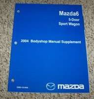 2004 Mazda 6 5-Door & Sport Wagon Bodyshop Manual Supplement