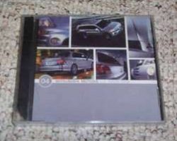 2004 Mitsubishi Lancer Evolution Service Manual CD